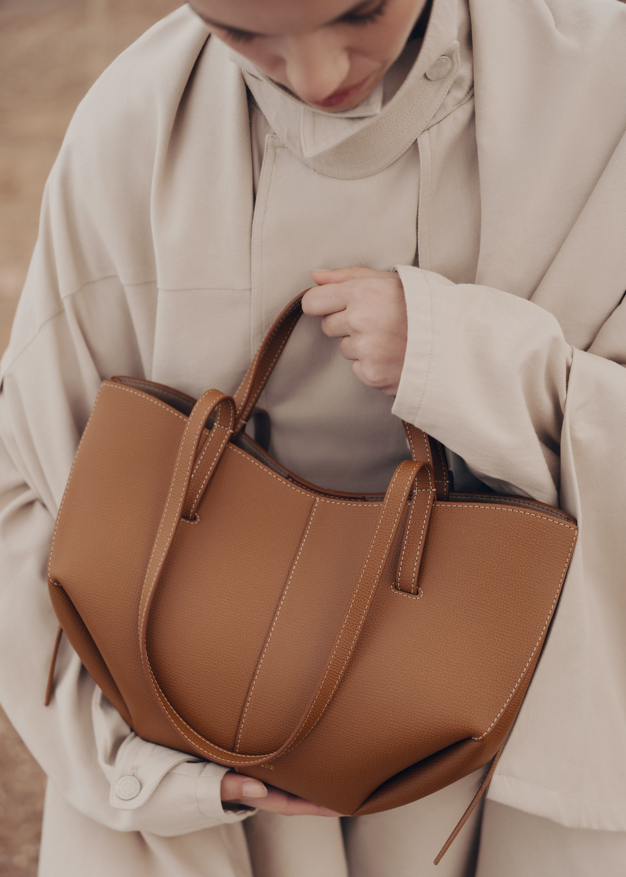 Aveline Mini - Camel Grain