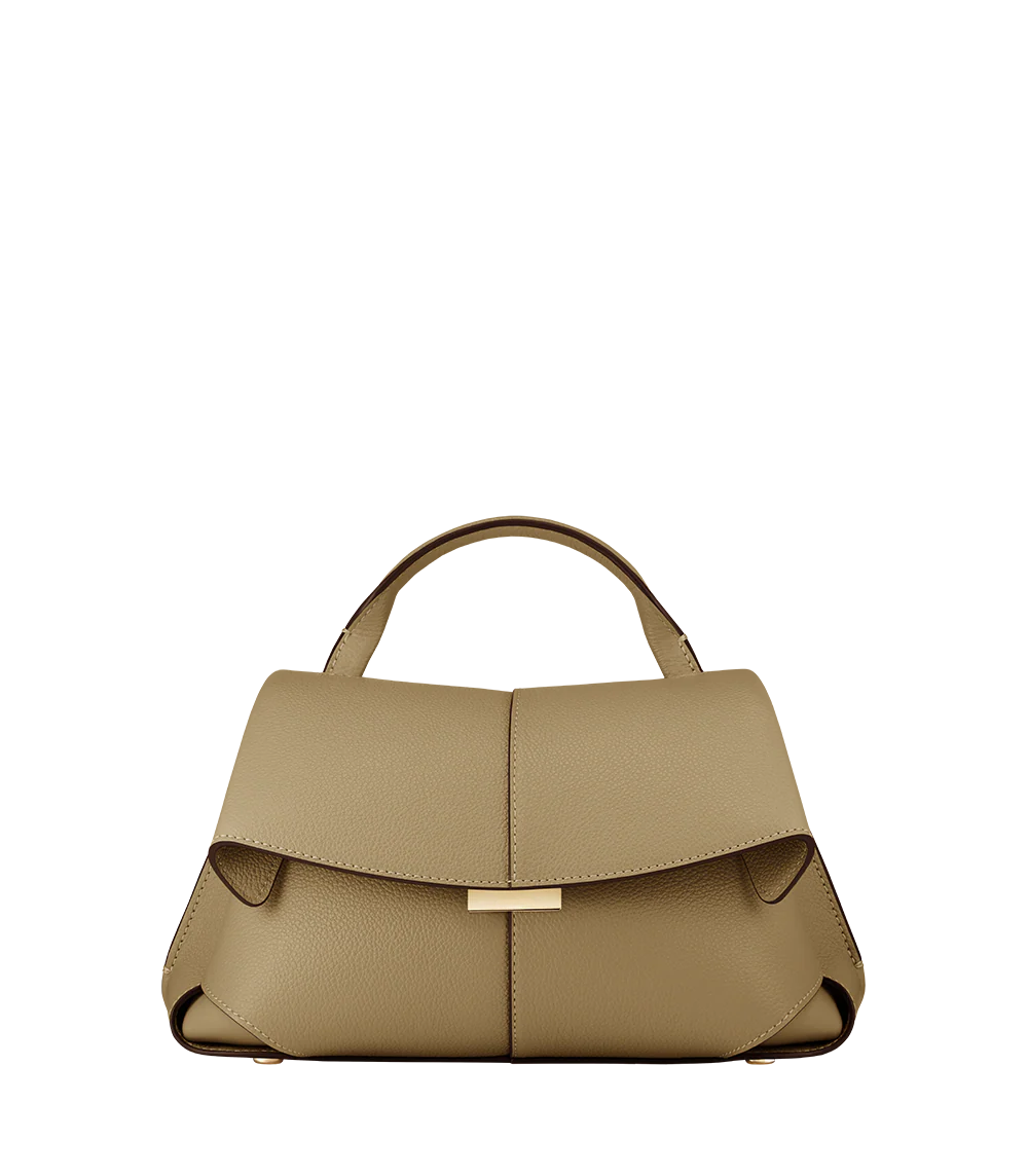 Solène Mini - Textured Smoky Olive