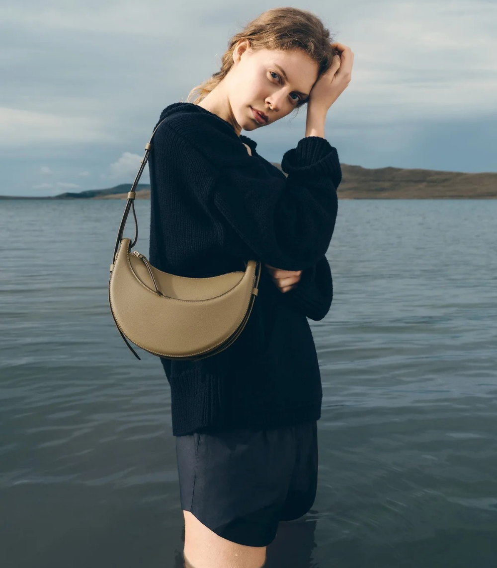 Vivienne - Textured Smoky Olive