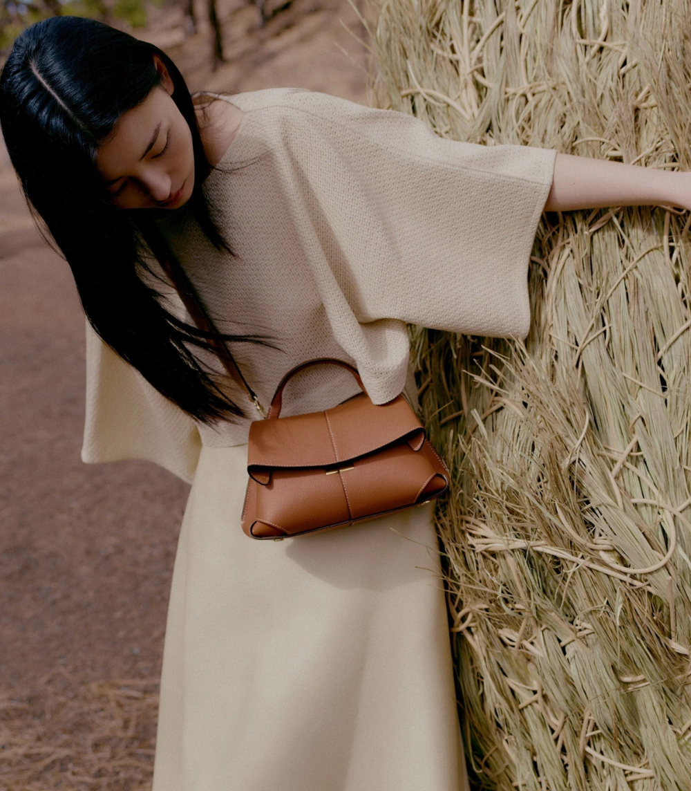 Solène Mini - Camel Grain